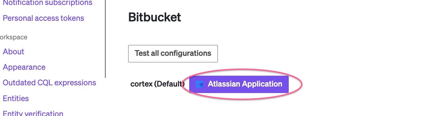 Click on Atlassian Application