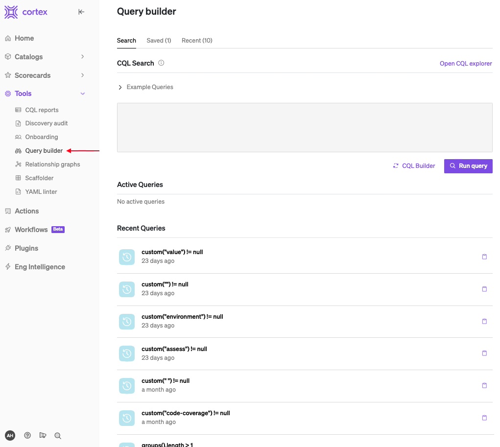 cql and query builder 1