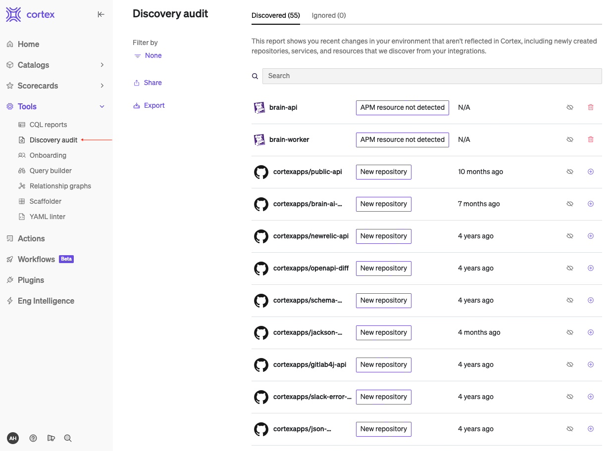 discovery audit 1