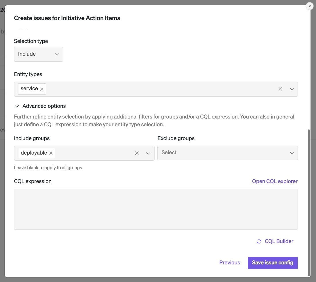 issue config 8